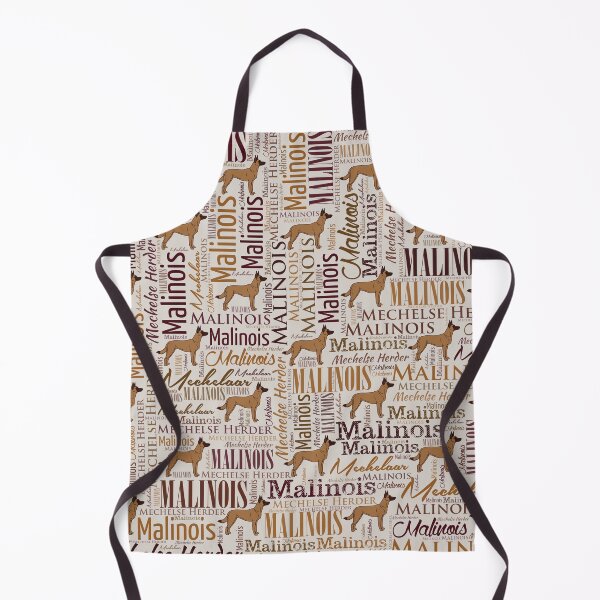 Item preview, Belgian Malinois Dog Word Art pattern designed and sold by k9printart.