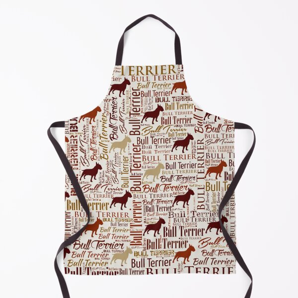 Item preview, Bull Terrier Dog Word Art pattern designed and sold by k9printart.