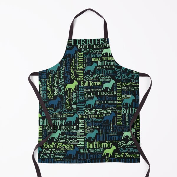 Item preview, Bull Terrier Dog Word Art pattern designed and sold by k9printart.