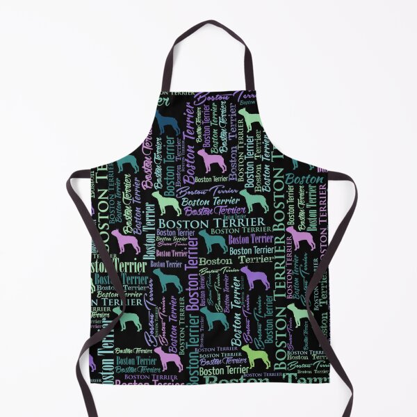 Item preview, Boston Terrier Dog Word Art pattern designed and sold by k9printart.