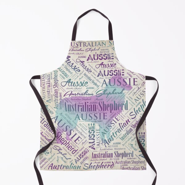 Item preview, Australian Shepherd Aussie Word Art designed and sold by k9printart.