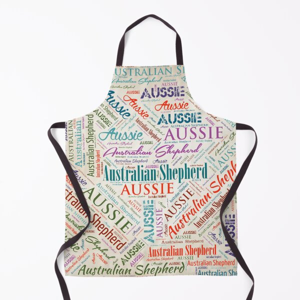 Item preview, Australian Shepherd Aussie Word Art designed and sold by k9printart.