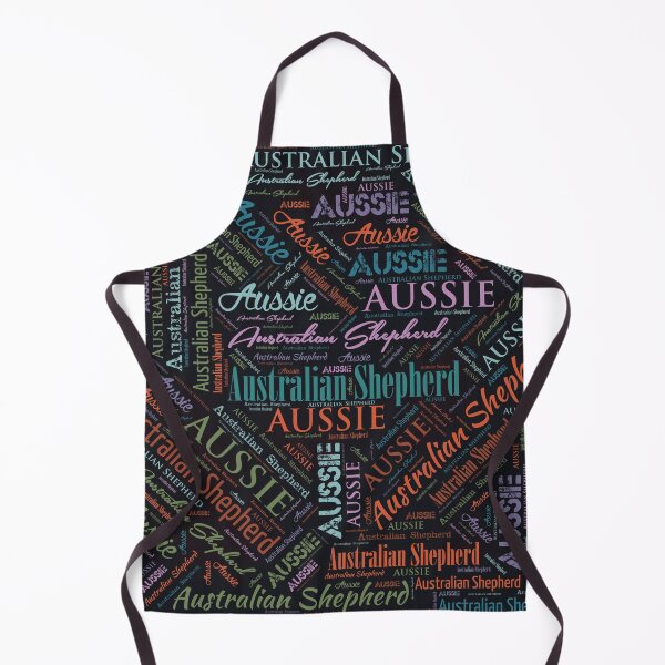 Item preview, Australian Shepherd Aussie Word Art designed and sold by k9printart.