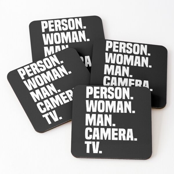 Item preview, Person Woman Man Camera TV Cognitive Test Anti Trump designed and sold by Dolalii.