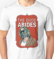 BIG LEBOWSKI-The Dude- Abides Unisex T-Shirt