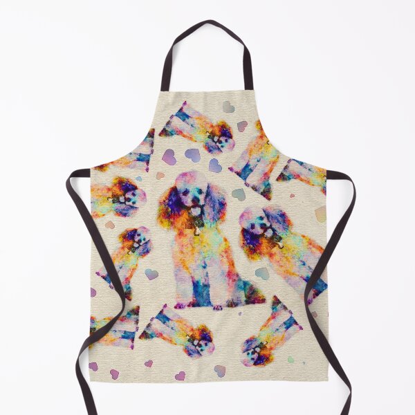 Item preview, Color splash poodle dog on canvas designed and sold by k9printart.