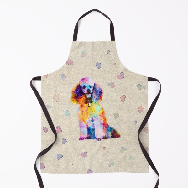 Item preview, Color splash poodle dog on canvas designed and sold by k9printart.