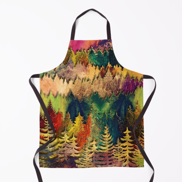 Item preview, Abstract Mountain Landscape and forest Digital Art designed and sold by k9printart.