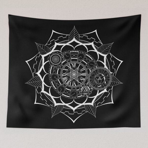 Item preview, Time Mandala Inverted designed and sold by WanderAndCreate.
