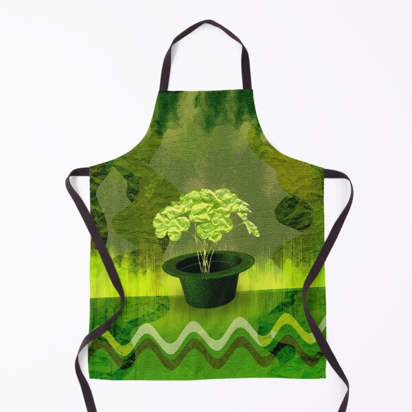 Item preview, Abstract St Patrick day clover in a hat designed and sold by k9printart.