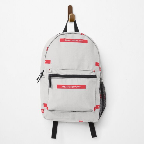 Item preview, Squat Every Day - Red Stripe designed and sold by Bradford Adams.