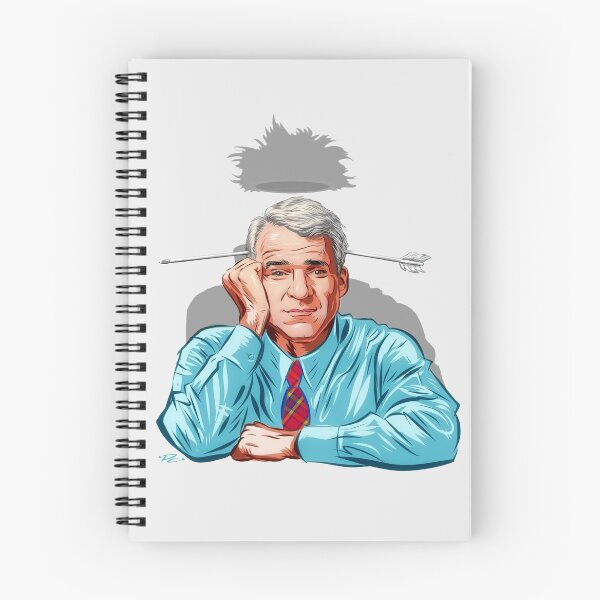 Item preview, Steve Martin - An illustration by Paul Cemmick designed and sold by TIGERDAVER.