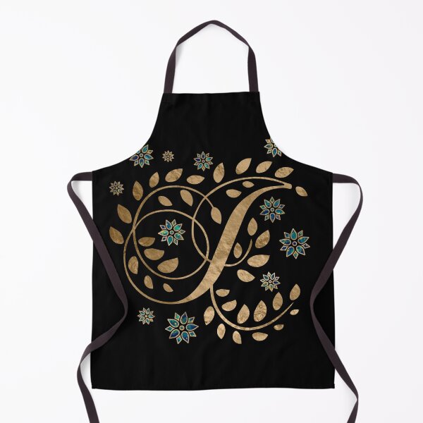 Item preview, Luxury Golden Calligraphy Monogram with letter J designed and sold by k9printart.
