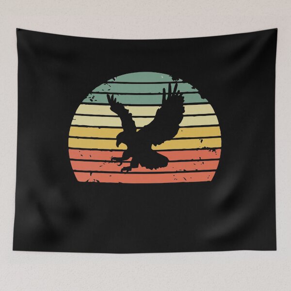 Item preview, Eagle vintage sunset design designed and sold by Boutique-Chic.
