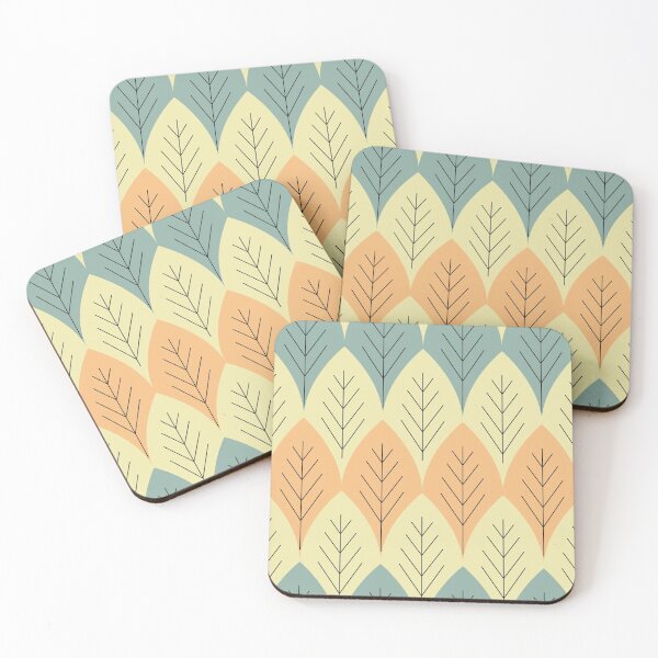 Item preview, Geometric leaves designed and sold by elyomys.