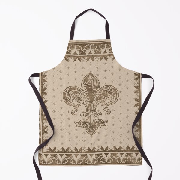 Item preview, Fleur-de-lis - Pastel Gold designed and sold by k9printart.