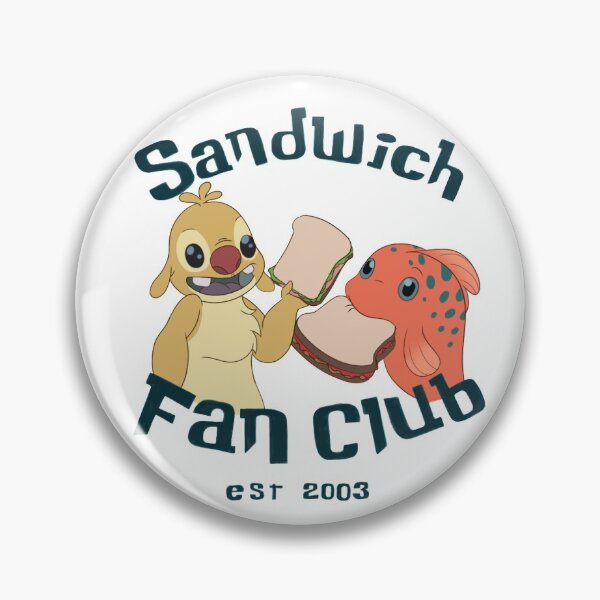 Item preview, Sandwich Fan Club (Reuben and Pudge) designed and sold by ArtByOcean.