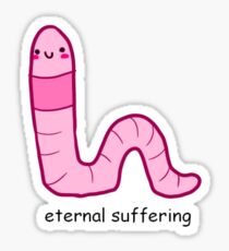 Worm of Suffering Sticker