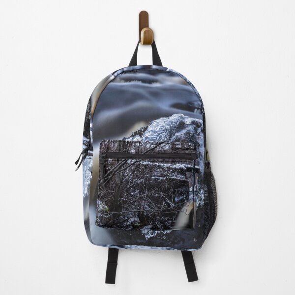 Item preview, Winter stream and waterfall. designed and sold by RolandWidin.