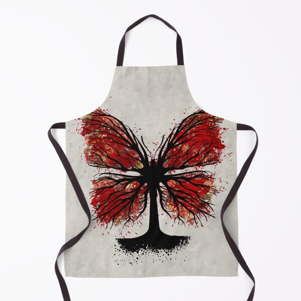 Item preview, Butterfly Tree - Ink and Red designed and sold by k9printart.