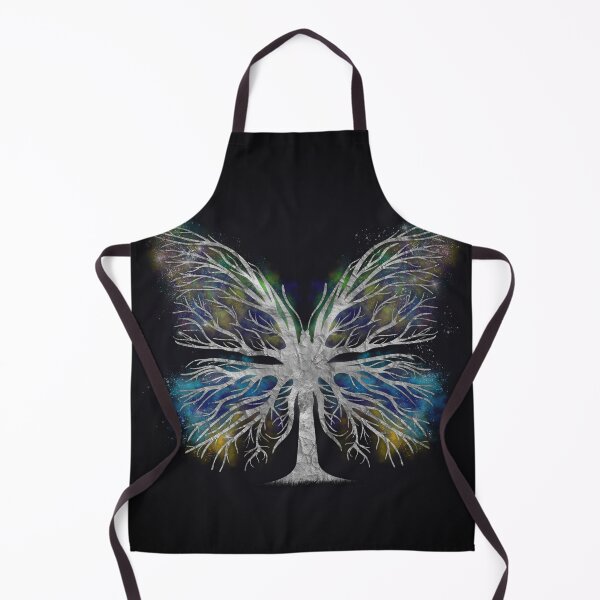 Item preview, Butterfly Tree - Silver Color Mist designed and sold by k9printart.