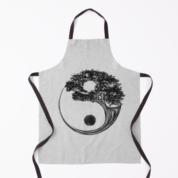 Item preview, Yin Yang Tree Canvas designed and sold by k9printart.