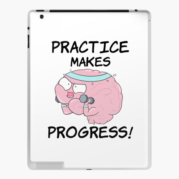Practice Makes Progress iPad Skin