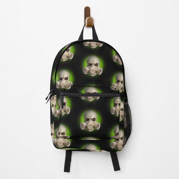 Item preview, gasmaskskull - gas mask skull 07x02 greener designed and sold by Radu-Gabriel.