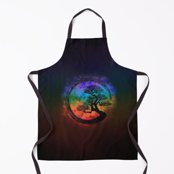 Item preview, Enso Zen Circle and Bonsai Tree Nebula designed and sold by k9printart.
