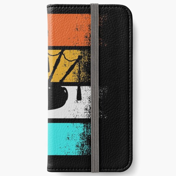 Bagpipe Vintage Scottih Kilt Music Musician Gift iPhone Wallet