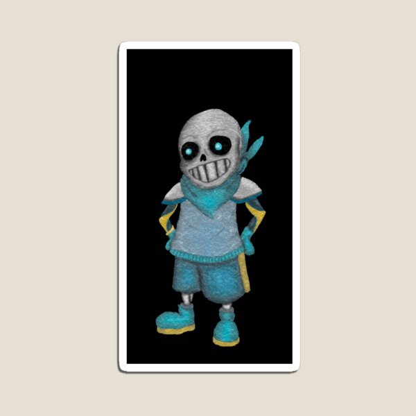 Nightmare Sans (blushing) Magnet for Sale by Eeveegirl11