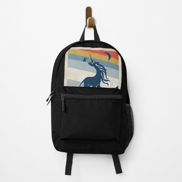 Item preview, Unicorn vintage retro landscape fantasy designed and sold by Boutique-Chic.