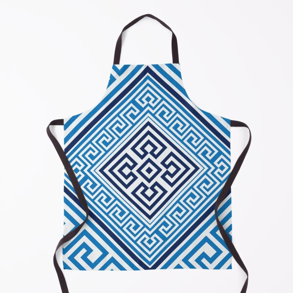Item preview, Greek Key Ornament - Santorini -Rhombus #2 designed and sold by k9printart.