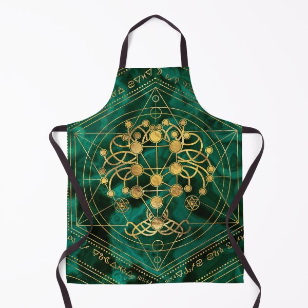 Item preview, Kabbalah The Tree of Life -Malachite designed and sold by k9printart.