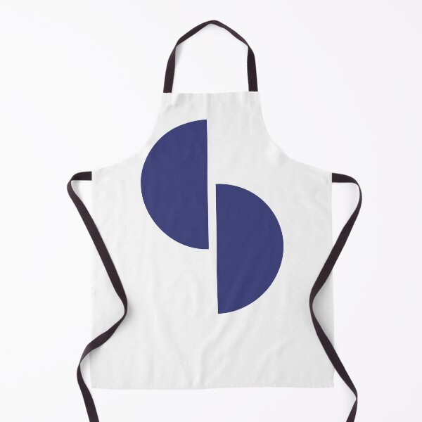 Item preview, Plain Colors with Blue Semi Circles designed and sold by simplydesignart.