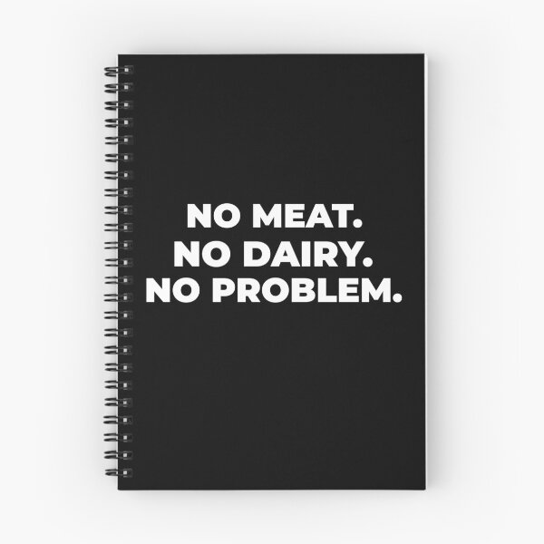 Item preview, No Meat. No Dairy. No Problem. designed and sold by azmndesigns.