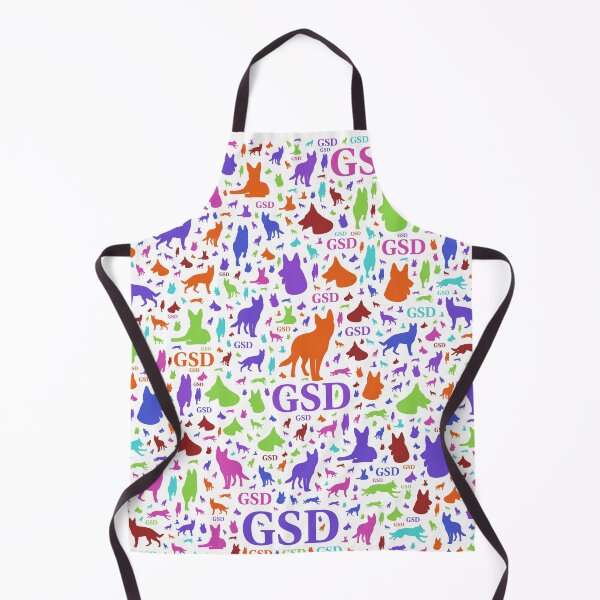 Item preview, German Shepherd Dog Silhouettes - Color #2 designed and sold by k9printart.