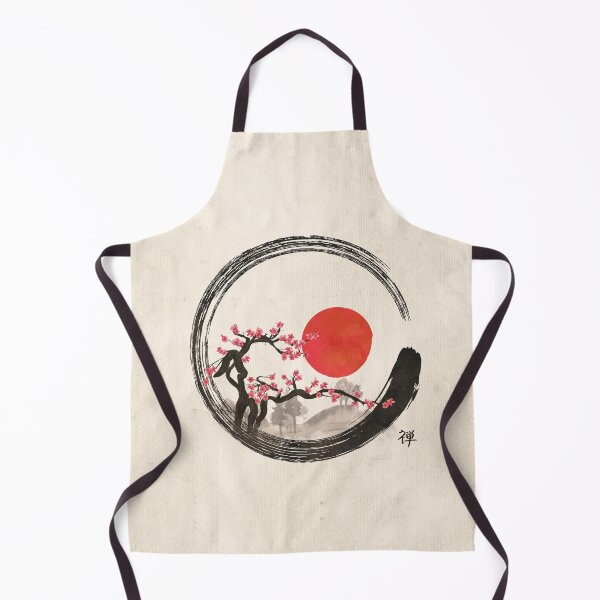 Item preview, Zen Enso Circle and Sakura Tree designed and sold by k9printart.
