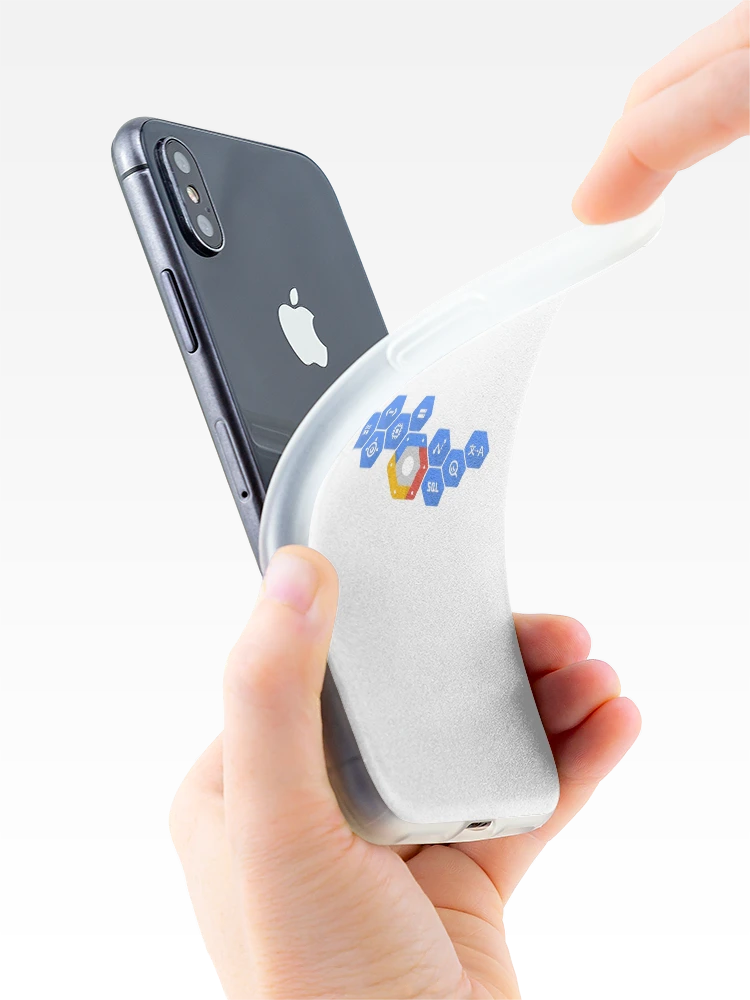 Thumbnail 4 of 5, iPhone Case, google cloud designed and sold by developerfriday.