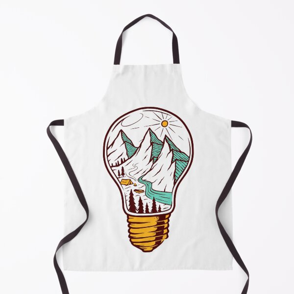 Item preview, Mountain and bulb designed and sold by teenlabel.