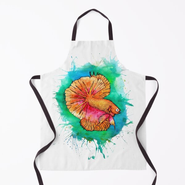 Item preview, Betta Fish Splat designed and sold by KaneArt.
