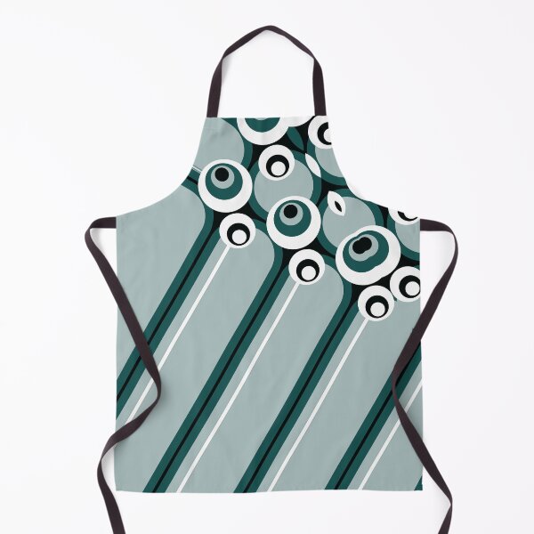 Item preview, Hyper modern abstract design cyan designed and sold by aapshop.