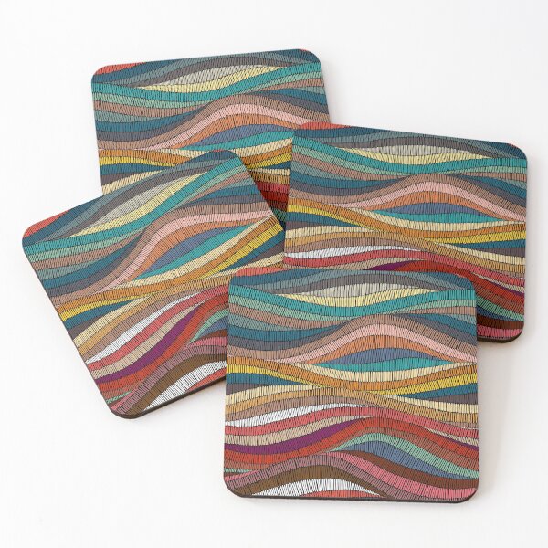 Item preview, Embroidered Colorful Thread Pattern  designed and sold by silverhexagon.