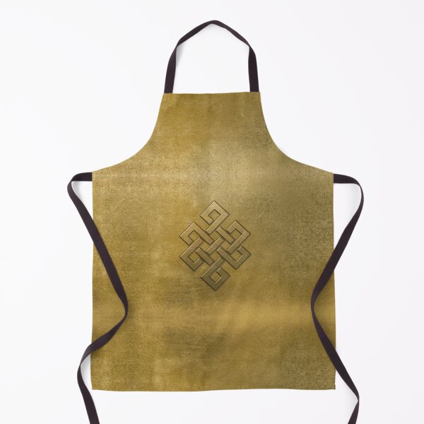 Item preview, Golden Embossed Endless Knot designed and sold by k9printart.