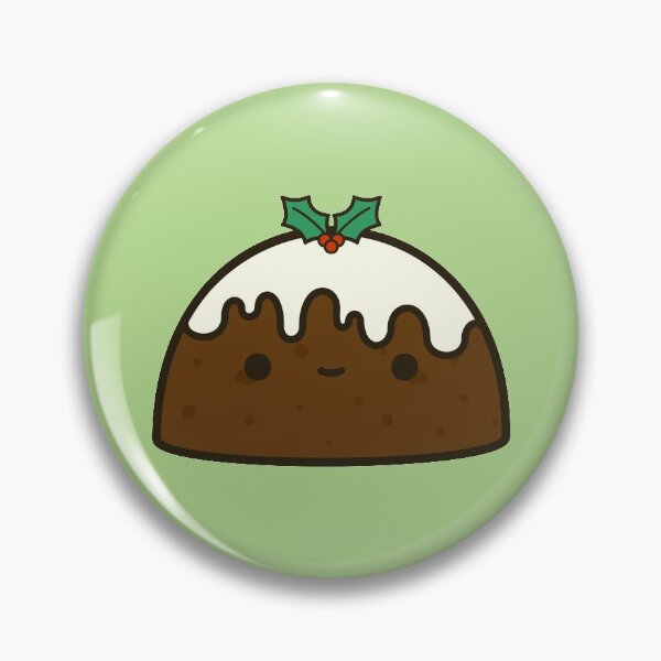 Item preview, Cute Christmas pudding designed and sold by peppermintpopuk.
