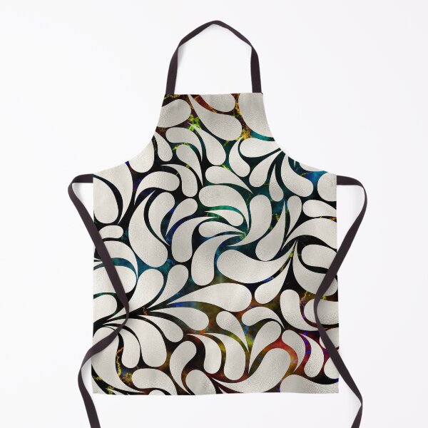 Item preview, Cream Platinum / Silver Paisley pattern designed and sold by k9printart.