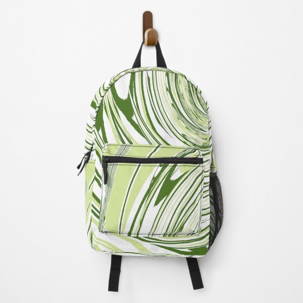 Item preview, unique decorative green and yellow swirl abstract pattern designed and sold by helkav.