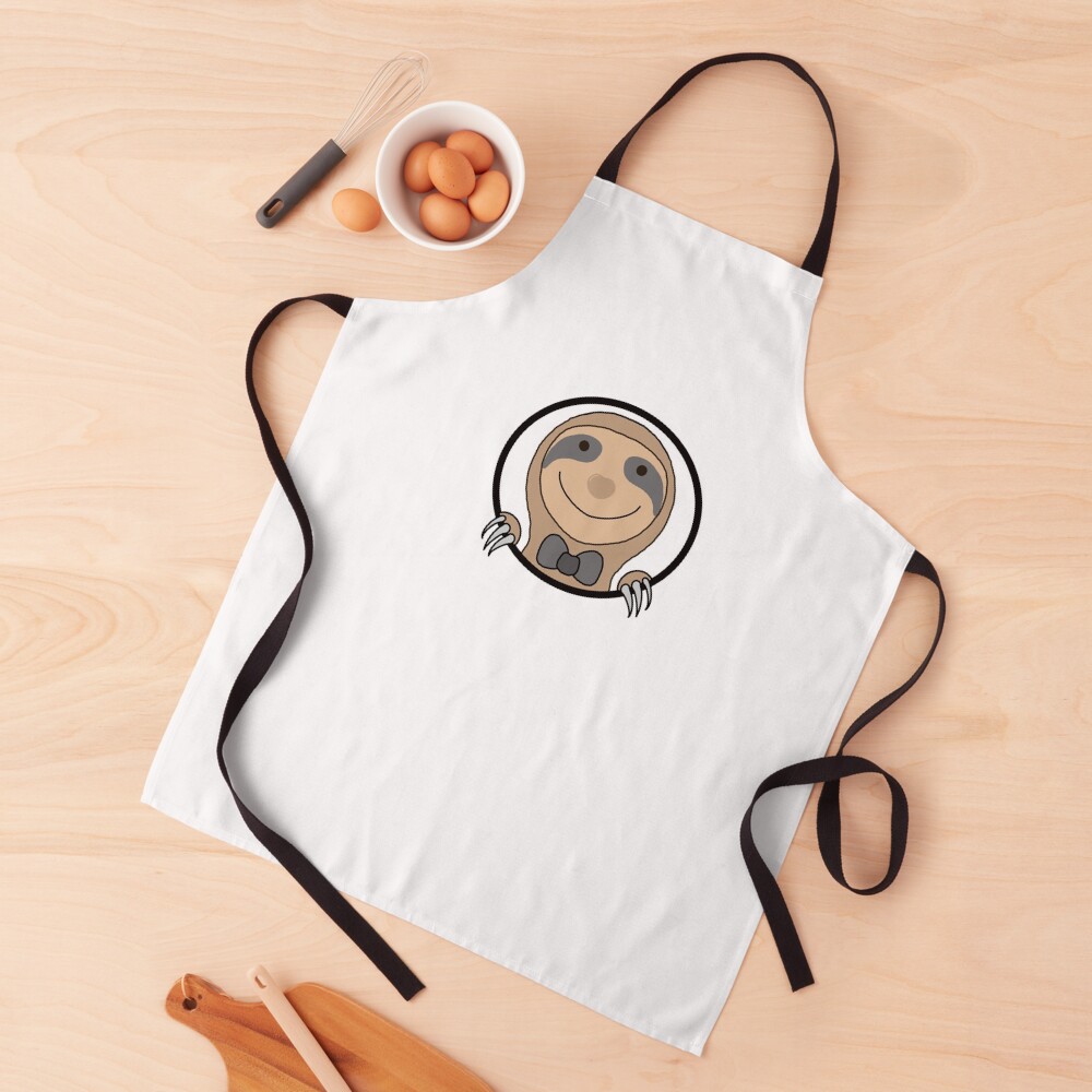 Happy sloth Apron