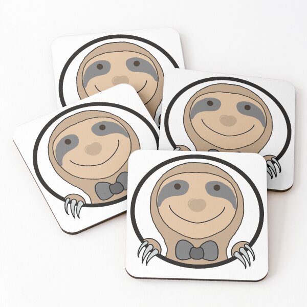 Item preview, Happy sloth designed and sold by HomeMase.