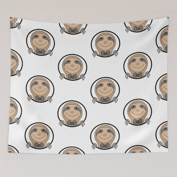 Item preview, Happy sloth designed and sold by HomeMase.